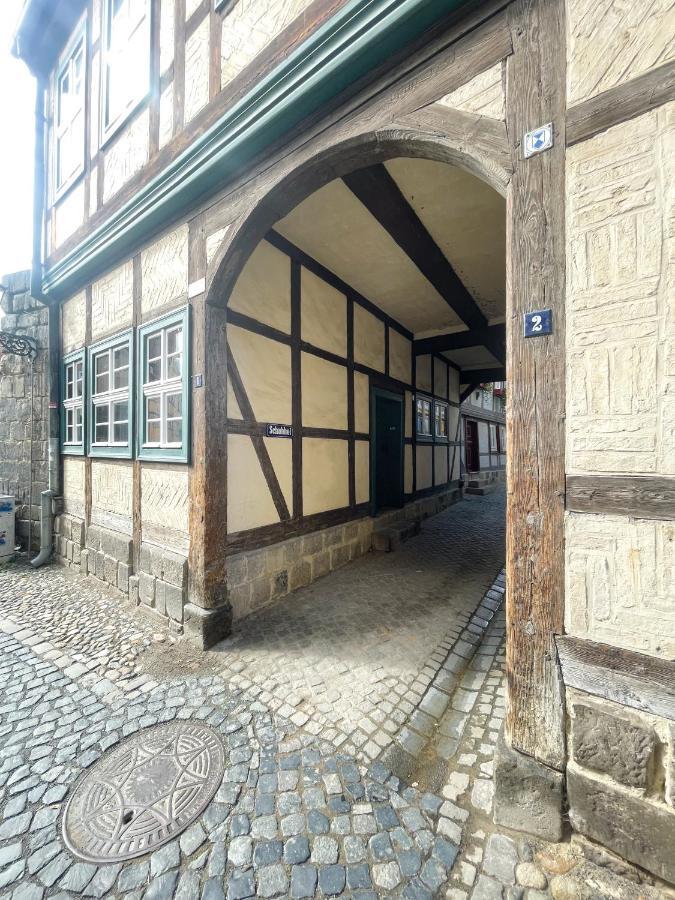 Ferienhaus Schuhhof Quedlinburg Exterior foto