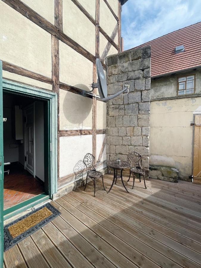 Ferienhaus Schuhhof Quedlinburg Exterior foto
